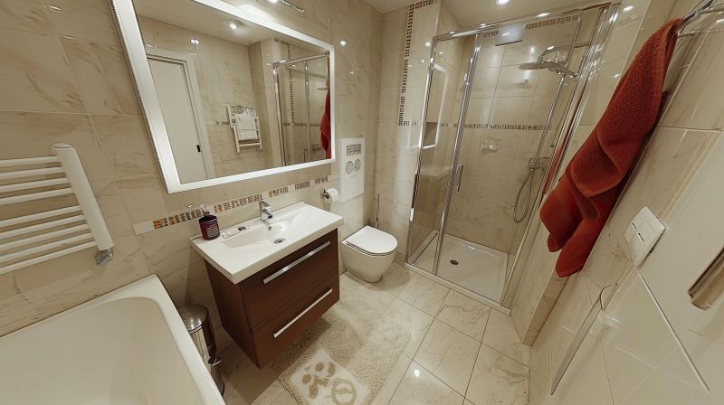 Wide Bathroom View